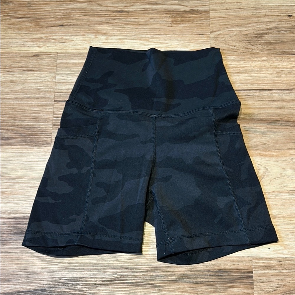 Reflex Black Bike Shorts High-Waisted Performance